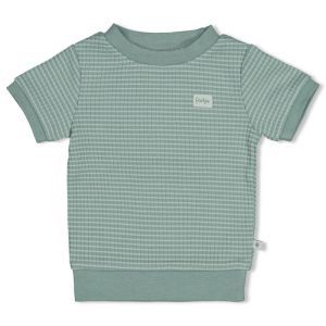 Feetje pyjama korte mouwen Zeegroen