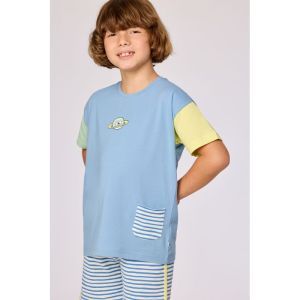 WoodyxHet Hannekesnest jongen 818 blauw