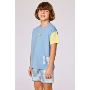 WoodyxHet Hannekesnest jongen 818 blauw