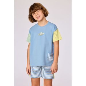 WoodyxHet Hannekesnest jongen 818 blauw