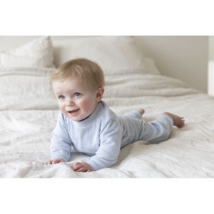 Pyjama met lange mouwen Babyblue