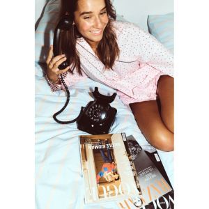 Woody & Kirilove pyjama 968 roze bollet