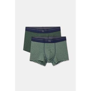 Jongens boxershorts 022 donkergroen