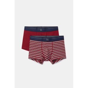 Heren boxershorts 017 bordeaux st