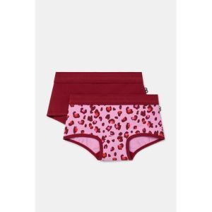 Meisjes boxer, 2-pack 013 luipaard pr