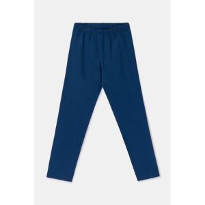 Meisjespyjama lange mouwen 905 blauwe stre