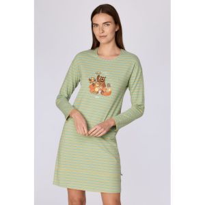 Slaapkleedje met lange mouwen 911 blauw-groen