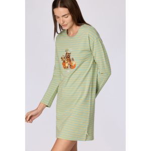 Slaapkleedje met lange mouwen 911 blauw-groen