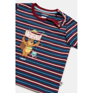 Baby jongenspyjama, lange mouw 903 donkerblauw