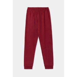 Herenpyjama lange mouwen 903 donkerblauw