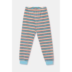 Jongenspyjama in velours 824 blauw