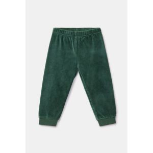 Baby jongenspyjama in velours 922 groene stre