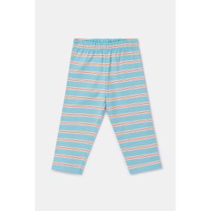 Baby meisjespyjama lange mouw 824 blauw