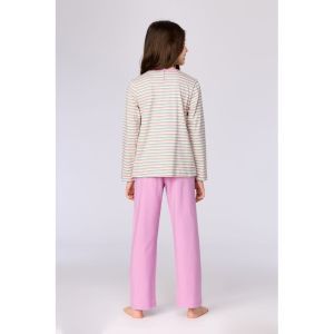 Meisjespyjama lange mouwen 906 multicolor