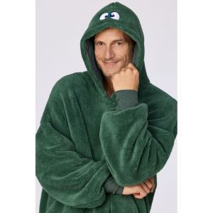 Oversized sweater 789 donkergroen