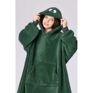Oversized sweater 789 donkergroen