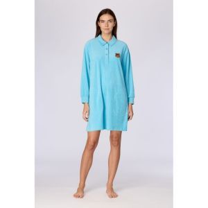 Slaapkleedje in velours 824 blauw