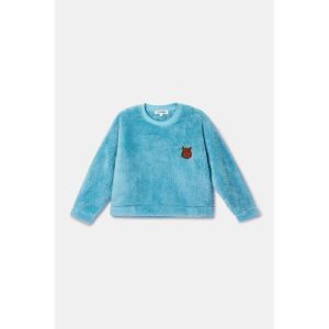 Meisjes sweater en broek 824 blauw