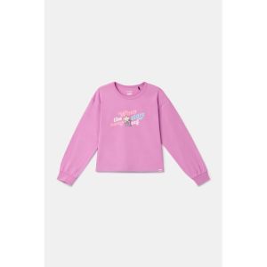 Meisjespyjama lange mouwen 436 roze
