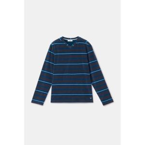 Herenpyjama lange mouwen 881 donkerblauw