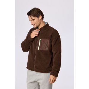 Fleece trui 265 bruin