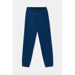 Herenpyjama lange mouwen 881 donkerblauw