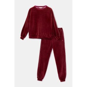 Dames homewear set 471 bordeaux