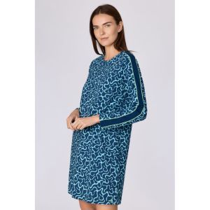 Slaapkleedje lange mouwen 978 blauwe golv