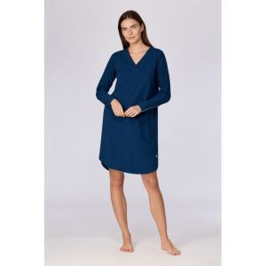 Slaapkleedje lange mouwen 881 donkerblauw