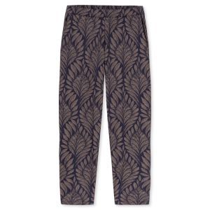 Damespyjama lange mouwen 861 deep sea bl