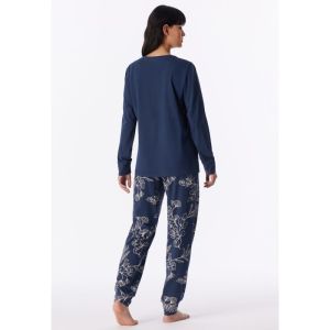 Damespyjama met lange mouwen 801 admiral