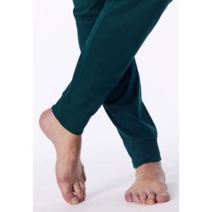 Herenpyjama lange mouwen 725 diep zeegro