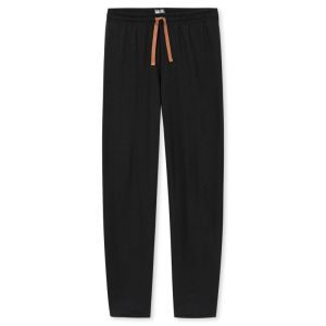 Herenpyjama met lange mouwen 000 schwarz