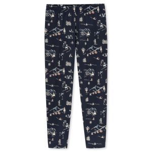 Herenpyjama lange mouwen 860 deep blue