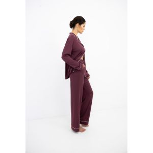 Pyjama Samira Bordeaux