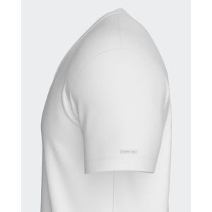 Heren onderhemd korte mouw V 001 wit