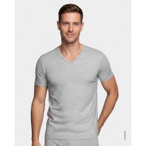 Thermo t-shirt v-neck 422 grijs